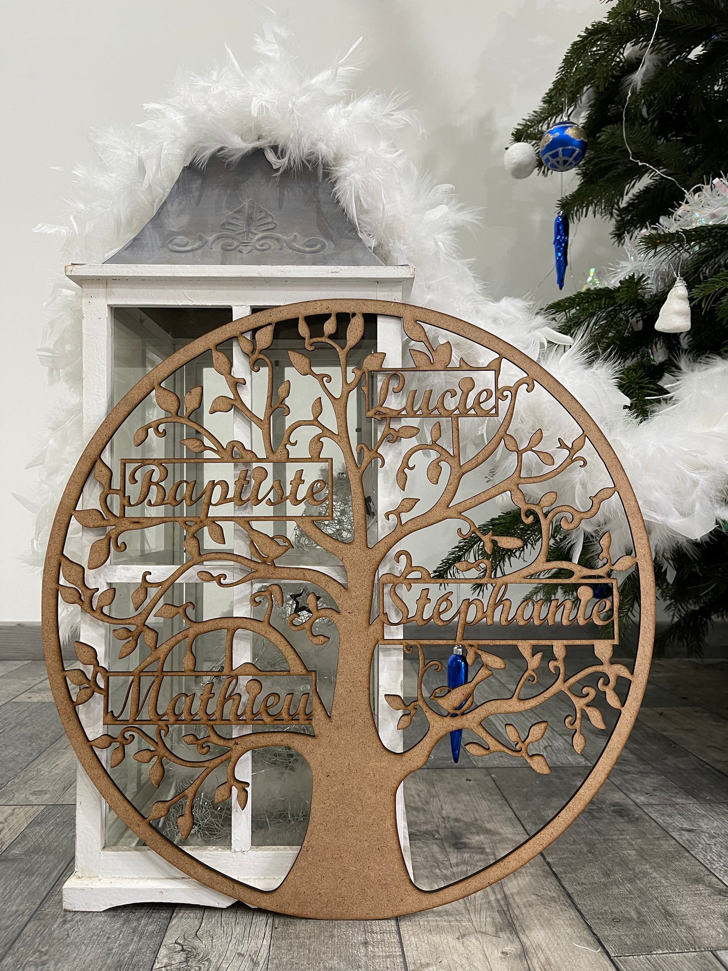 Arbre de vie personnalisé en bois