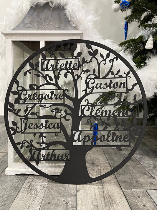 Arbre de vie personnalisé en bois